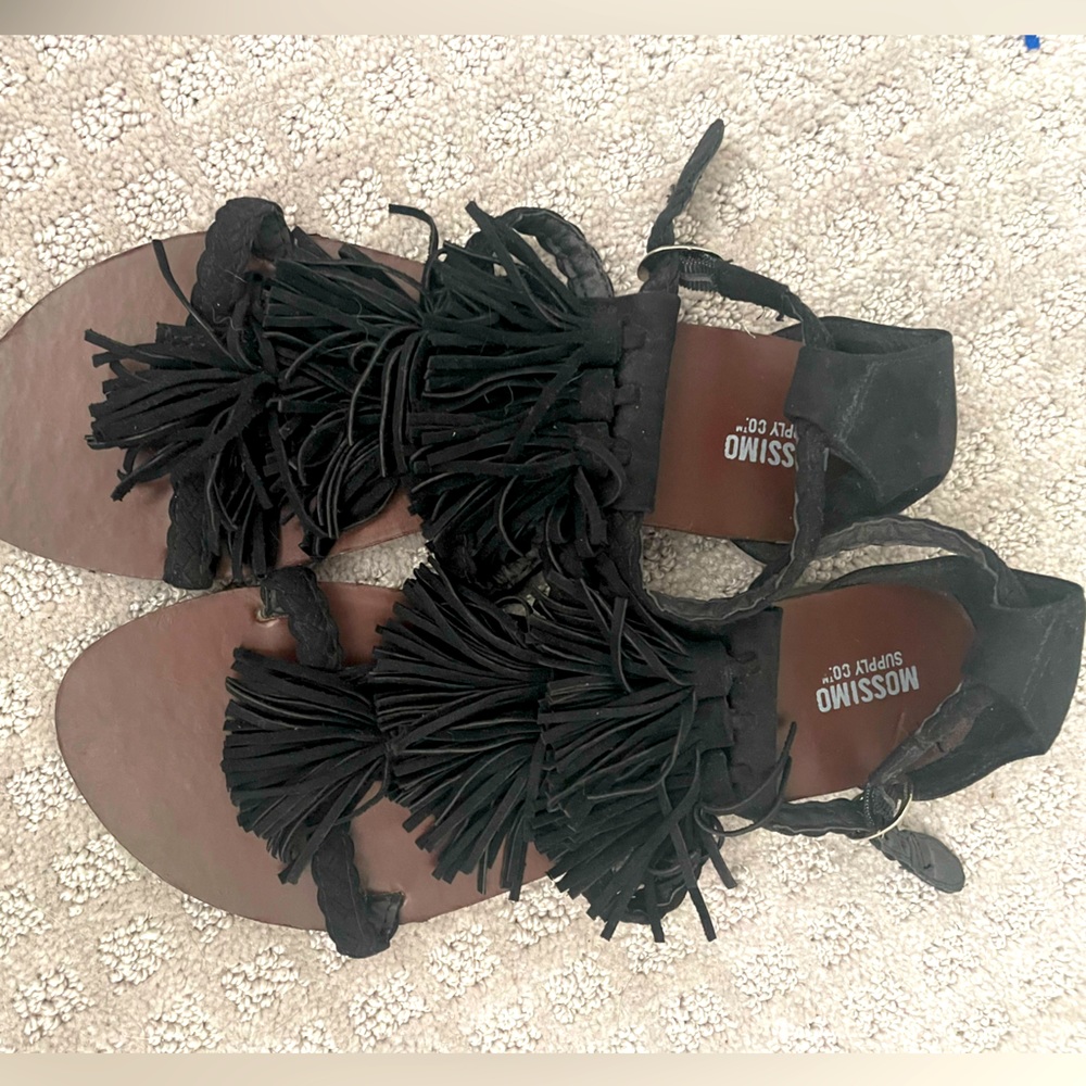 Black sandals